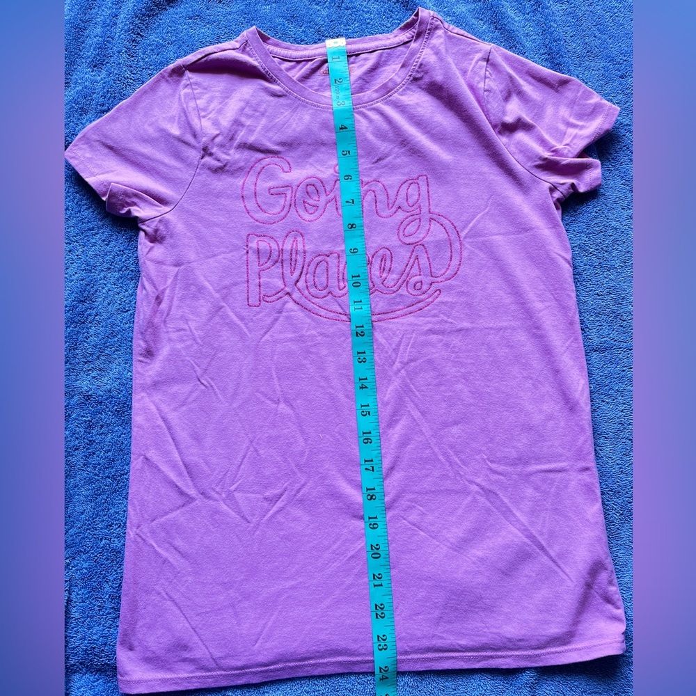 Purple 'Going Places' T-Shirt